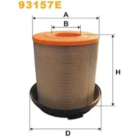 WIX FILTERS Luftfilter 93157e für Mercedes