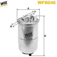 WIX FILTERS Kraftstofffilter WF8046