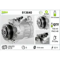 Valeo Kompressor, Klimaanlage RE-GEN - AT 813640