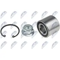 NTY Radlagersatz Hinten Hinten Links Hinten Rechts Rechts für RENAULT TWINGO II (CN0) 55mm KLT-RE-016
