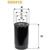 WIX FILTERS Kraftstofffilter 95041E für TERBERG-BENSCHOP URBIN Anschraubfilter