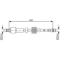 Bosch Bremsschlauch 1 987 481 688
