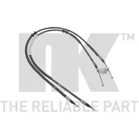 NK Handbremsseil für System Trommelbremse hinten [Hersteller-Nr. 9036104] für Vauxhall, Chevrolet, Opel