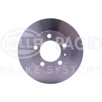 Hella Bremsscheibe Vorderachse Belüftet [Hersteller-Nr. 8DD355117-121] für Opel, Vauxhall, Nissan, Renault