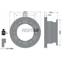 Textar Bremsscheibe 93177703, 1 Stück