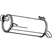 Bosal Endschalldämpfer 165-055