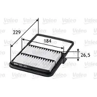 Valeo Luftfilter 585287