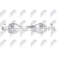 NTY NPW-LR-045 Antriebswelle Vorne Rechts für LAND ROVER Range Rover Sport (L320) Range Rover III (L322)