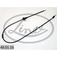 Linex Handbremsseil 48.01.16 Rechts für VOLVO V40 Kombi (645) 1590/1468mm