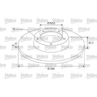 Valeo Bremsscheibe COATED 675413