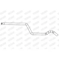 Walker Abgasrohr [Hersteller-Nr. 10918] für Vauxhall, Opel