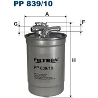 FILTRON Kraftstofffilter PP839/10