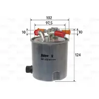 Valeo Kraftstofffilter 587572