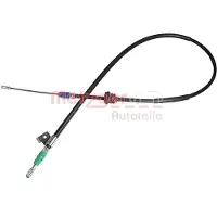 METZGER Handbremsseil Seilzug Feststellbremse für FORD Transit Custom V362 Kastenwagen (FY, FZ) Hinten Links 17.9015