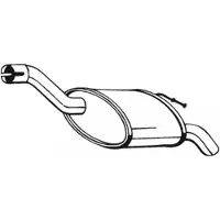Bosal Endschalldämpfer 154-293