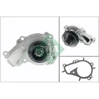 Schaeffler INA 538 0713 10 Kühlmittelpumpe Wasserpumpe für FIAT Ducato Kastenwagen (250, 290) für OPEL Corsa F passend für PEUGEOT 2008 Kombi (CU) für CITROËN