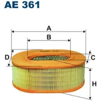 FILTRON Luftfilter AE361