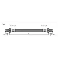 METZGER Bremsschlauch 4112328