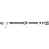 METZGER Bremsschlauch 4110314