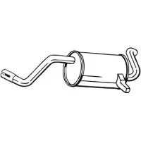 Bosal Endschalldämpfer 200-523