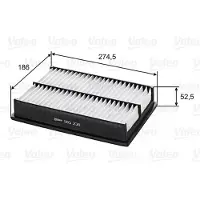 Valeo Luftfilter 585236