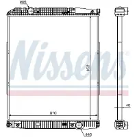 Nissens Kühler, Motorkühlung 626490