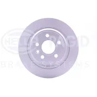 Hella Bremsscheibe Hinterachse Voll [Hersteller-Nr. 8DD355118-841] für Ford, Land Rover