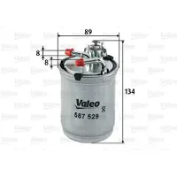 Valeo Kraftstofffilter 587529