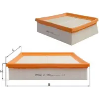 MAHLE ORIGINAL Luftfilter MAHLE LX 4392