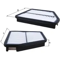 MAHLE ORIGINAL Luftfilter [Hersteller-Nr. LX1840] für Hyundai