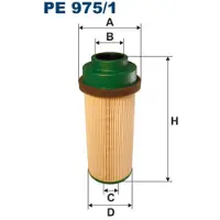 FILTRON Kraftstofffilter PE 975/1