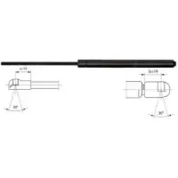 METZGER 2110271 Gasfeder Heckklappendämpfer für VOLVO XC90 I (275) 469mm