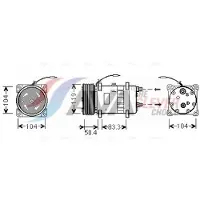 Ava Cooling Kompressor, Klimaanlage UVAK058
