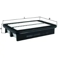 MAHLE ORIGINAL Luftfilter LX 4137