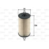 Valeo Kraftstofffilter 587904 für VW Seat Skoda Audi Passat B7 Variant