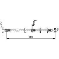 Bosch Bremsschlauch 1 987 481 102