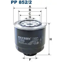 FILTRON Kraftstofffilter PP 852/2