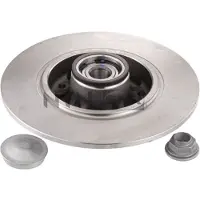 SNR Bremsscheibe KF155.131U hinten, voll, 1 Stück