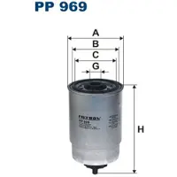 FILTRON Kraftstofffilter PP 969