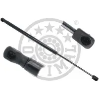 OPTIMAL Gasfeder Motorhaubendämpfer 539mm für VW Touareg (7LA, 7L6, 7L7) 125N AG-50122