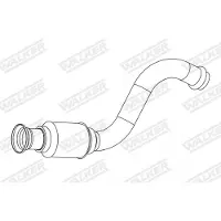 Walker Auspuffrohr WALK10852