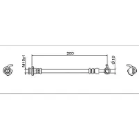 METZGER Bremsschlauch 4112006