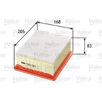 Valeo Luftfilter 585047 für Citroën Peugeot Partner
