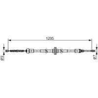 Bosch Seilzug, Feststellbremse 1 987 482 558