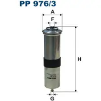 FILTRON Kraftstofffilter PP976/3