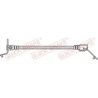 Quick Brake Bremsschlauch hinten rechts [Hersteller-Nr. 25.007] für Ford