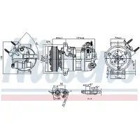 Nissens Klimakompressor 890594
