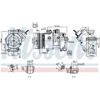 Nissens Klimakompressor 890772