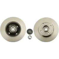 TRW Bremsscheibe DF4274BS hinten, voll, 1 Stück