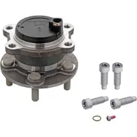 SWAG Radlagersatz Hinten für VOLVO V40 Schrägheck (525, 526) Schrägkugellager 81mm 55 10 2787